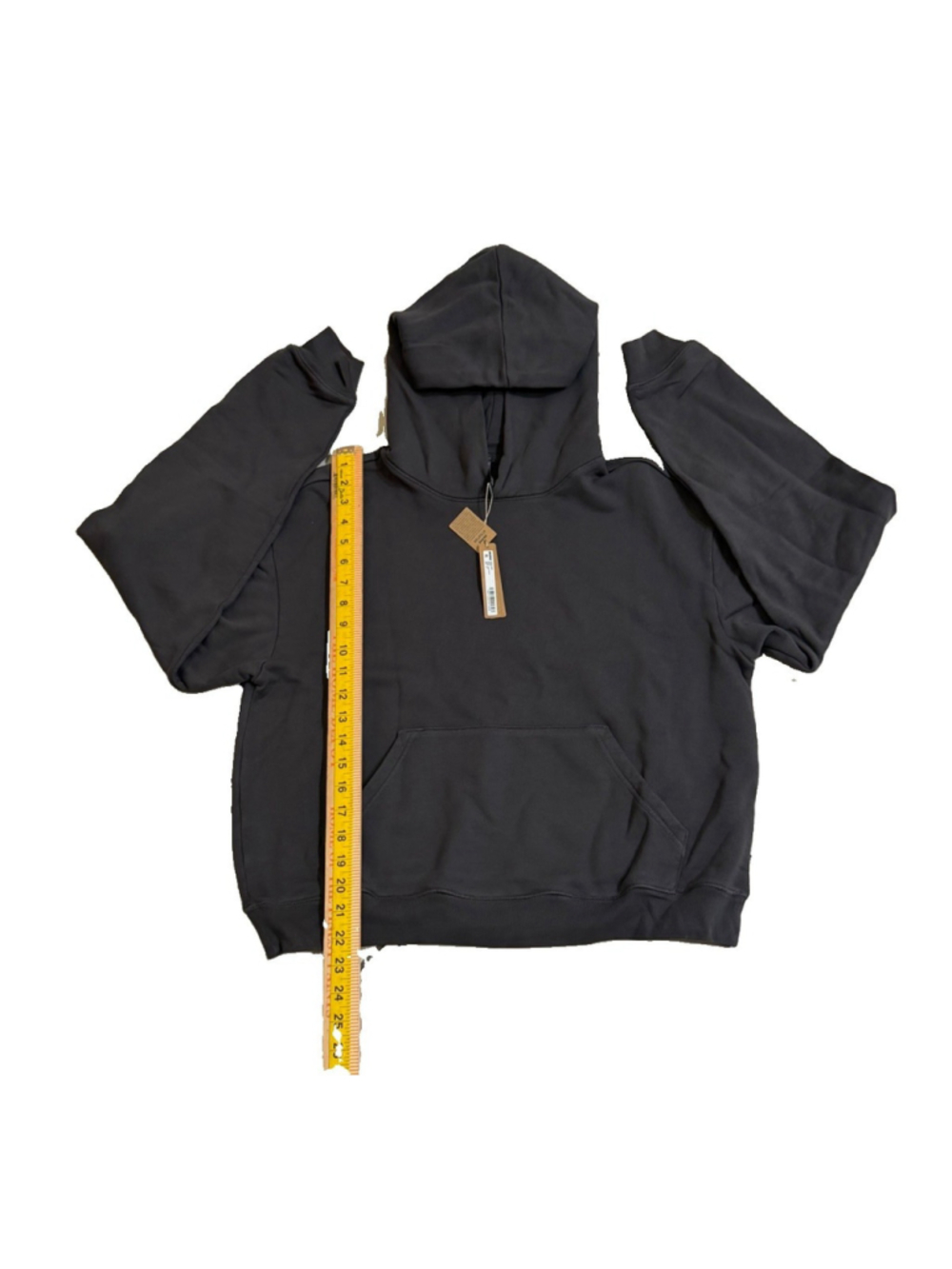 SKIMS TERRY HOODIE SWEATSHIRT ASH COLOR SIZE MEDIUM - Picture 4 of 7